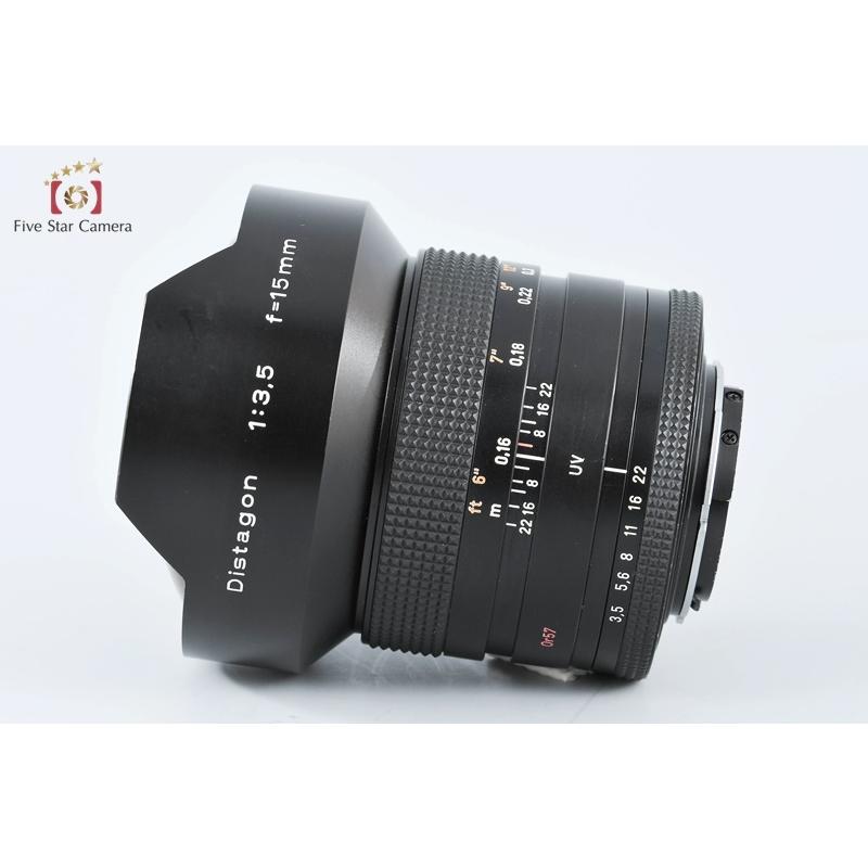 中古】CONTAX コンタックス Carl Zeiss Distagon 15mm f/3.5 T* AEG