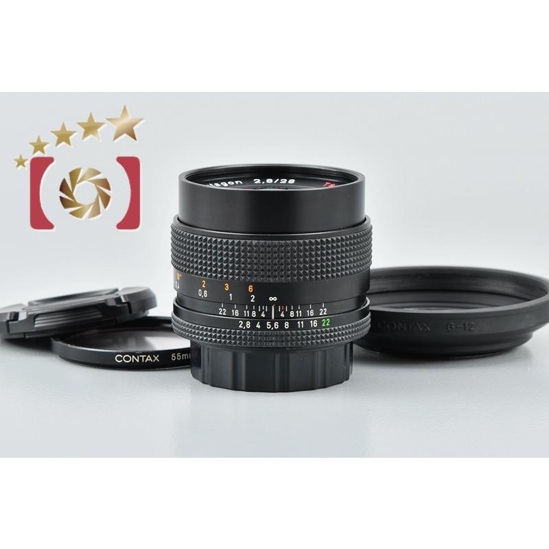 中古】CONTAX コンタックス Carl Zeiss Distagon 28mm f/2.8 T* MMJ 