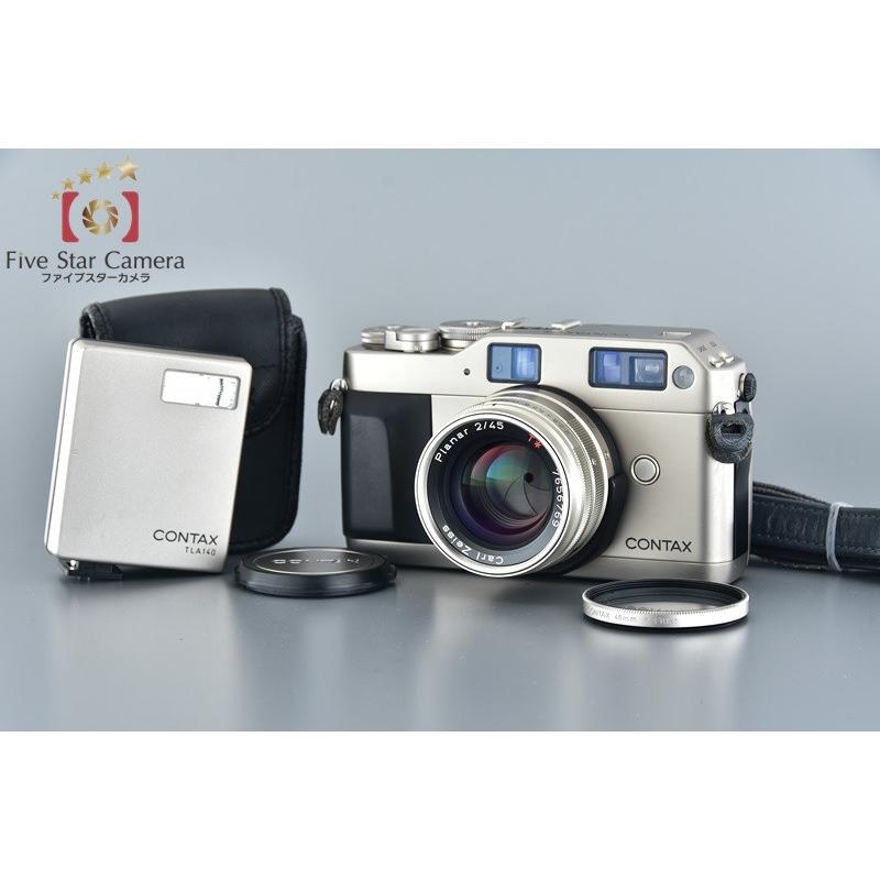 CONTAX G1 Carl Zeiss Planar 超美品　動作確認済 2025年最新】contax g1 f2 45mmの人気アイテム - メルカリ