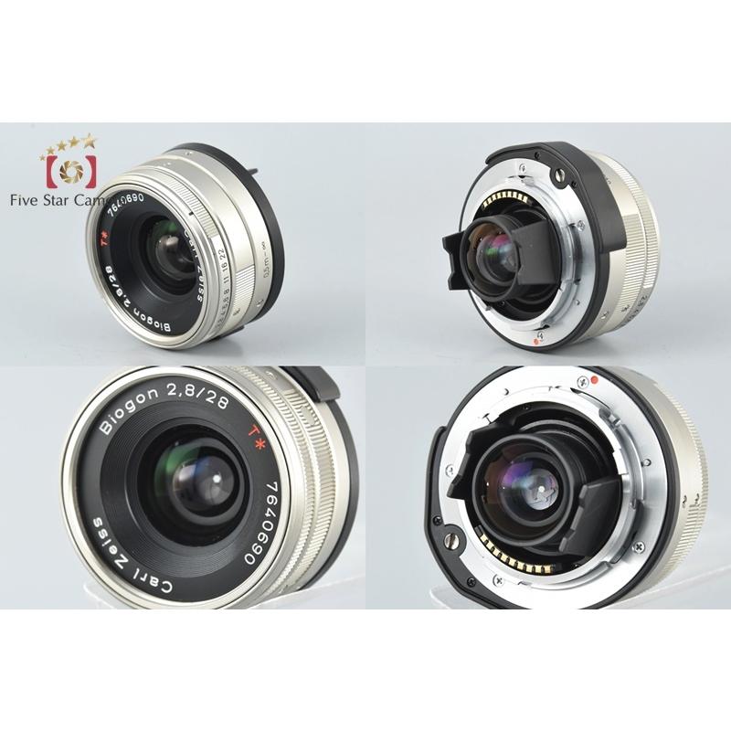 中古】CONTAX コンタックス G1 データバック付属 + Carl Zeiss Biogon