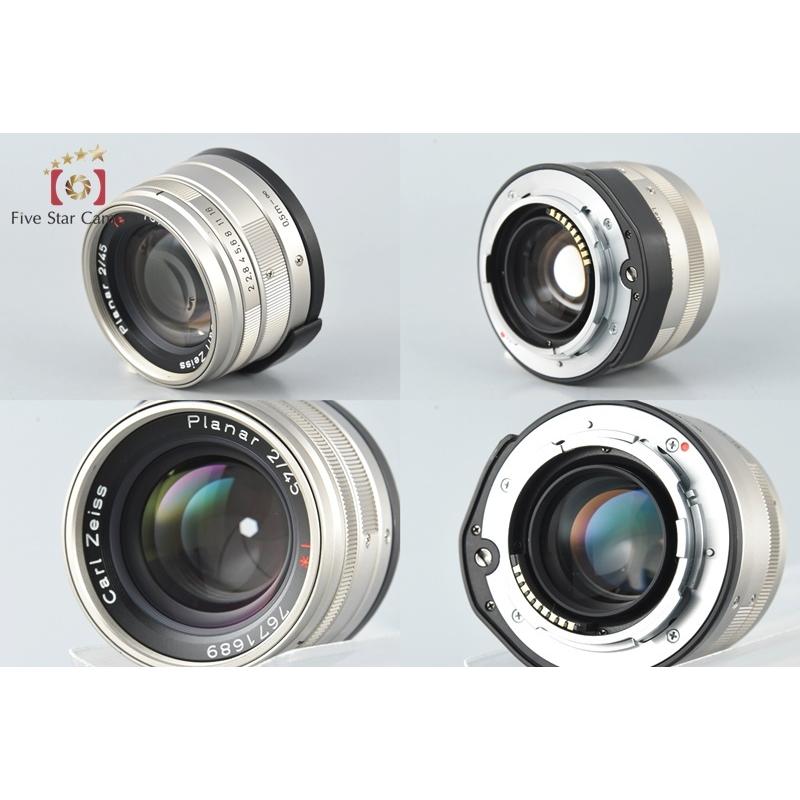 中古】CONTAX コンタックス G1 データバック付属 + Carl Zeiss Biogon