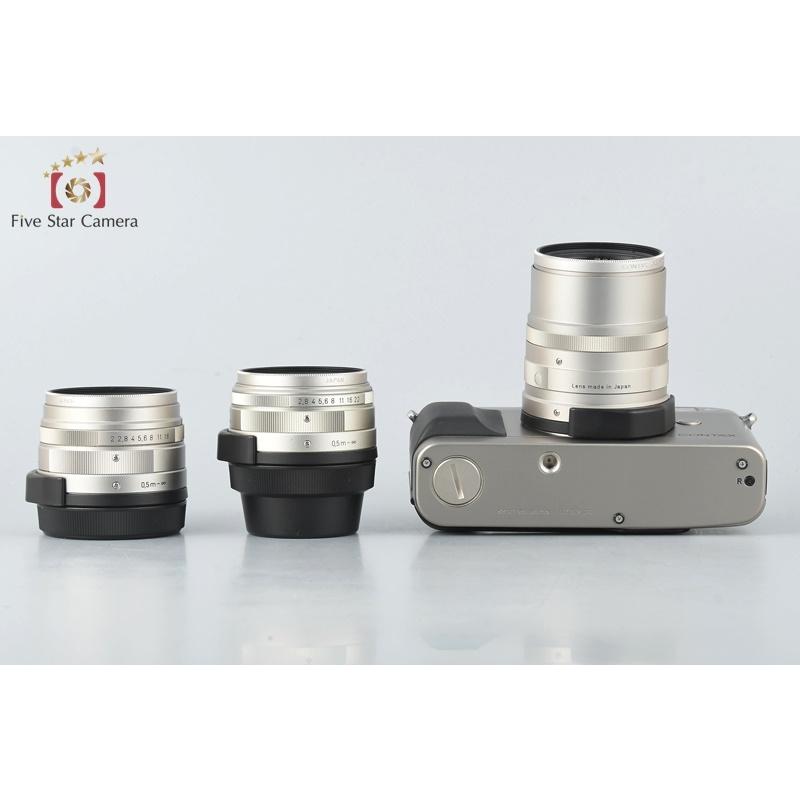 中古】CONTAX コンタックス G1 データバック付属 + Carl Zeiss Biogon