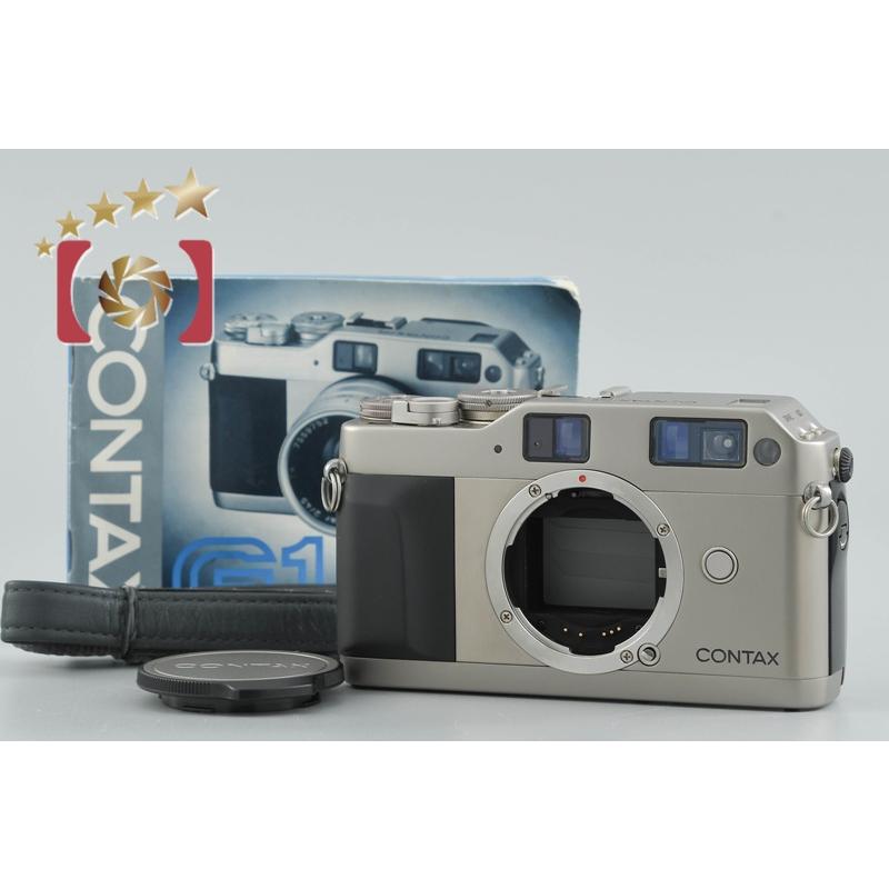 CONTAX G1フィルムカメラ コンタックスG1 唯一無二のAFレンジファインダーカメラ
