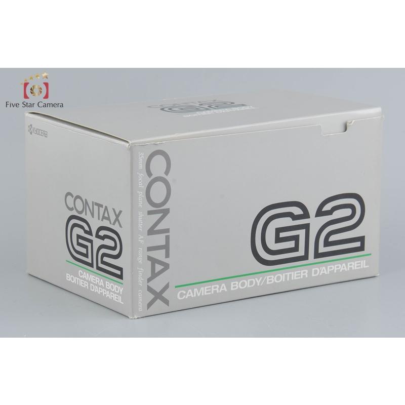 CONTAX G2 フィルムカメラ 付属品あり CONTAX G2 フィルムカメラ 付属品あり