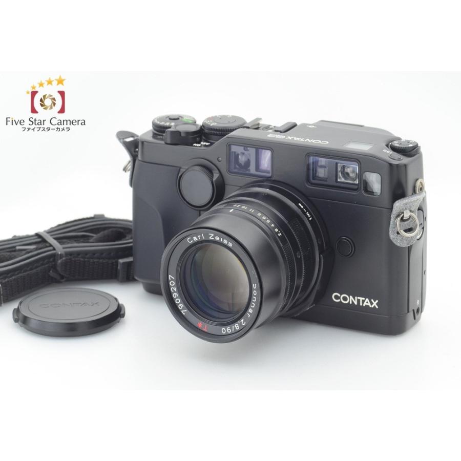 中古】CONTAX コンタックス G2 ブラック + Sonnar 90mm f/2.8 T 中古】CONTAX コンタックス G2 ブラック + Sonnar 90mm f/2.8 T