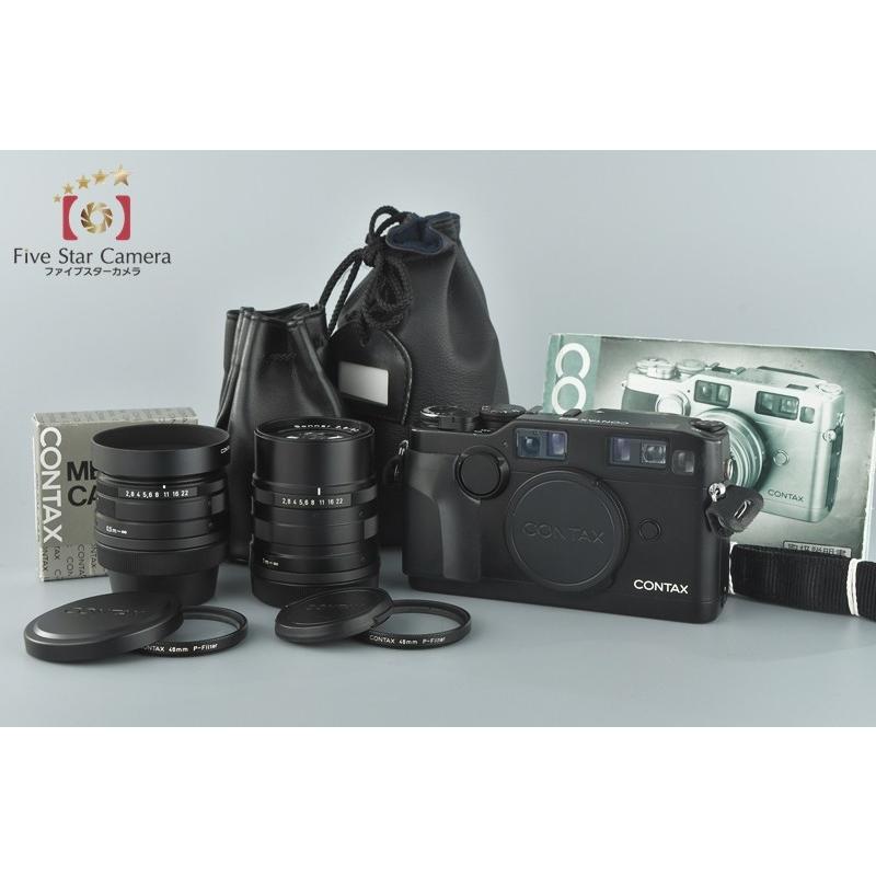 CONTAX 【中古】CONTAX コンタックス G2 ブラック + Carl Zeiss CONTAX 【中古】CONTAX コンタックス G2 ブラック + Carl Zeiss