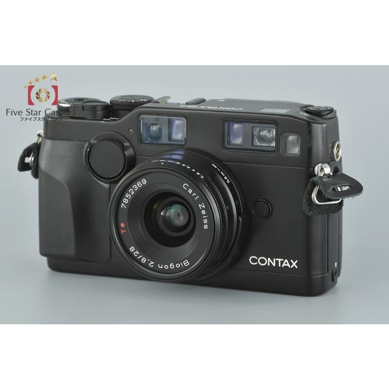 CONTAX 【中古】CONTAX コンタックス G2 ブラック + Carl Zeiss CONTAX 【中古】CONTAX コンタックス G2 ブラック + Carl Zeiss