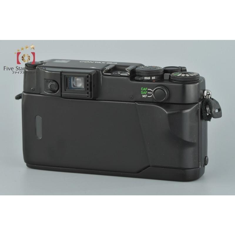 CONTAX 【中古】CONTAX コンタックス G2 ブラック + Carl Zeiss CONTAX 【中古】CONTAX コンタックス G2 ブラック + Carl Zeiss