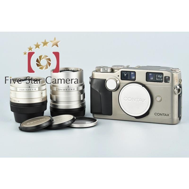 フィルムカメラ CONTAX G2 Sonnar 2.8/90 N MINT+++ ] Contax G2 Rangefinder Film Camera Sonnar 90mm F2