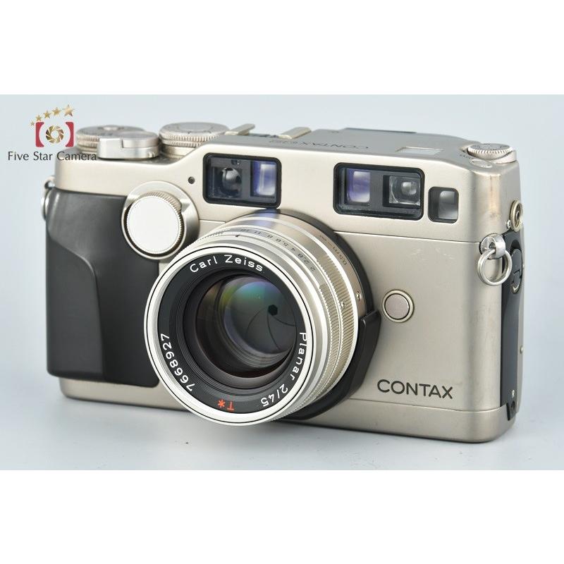 フィルムカメラ CONTAX G2 Sonnar 2.8/90 N MINT+++ ] Contax G2 Rangefinder Film Camera Sonnar 90mm F2