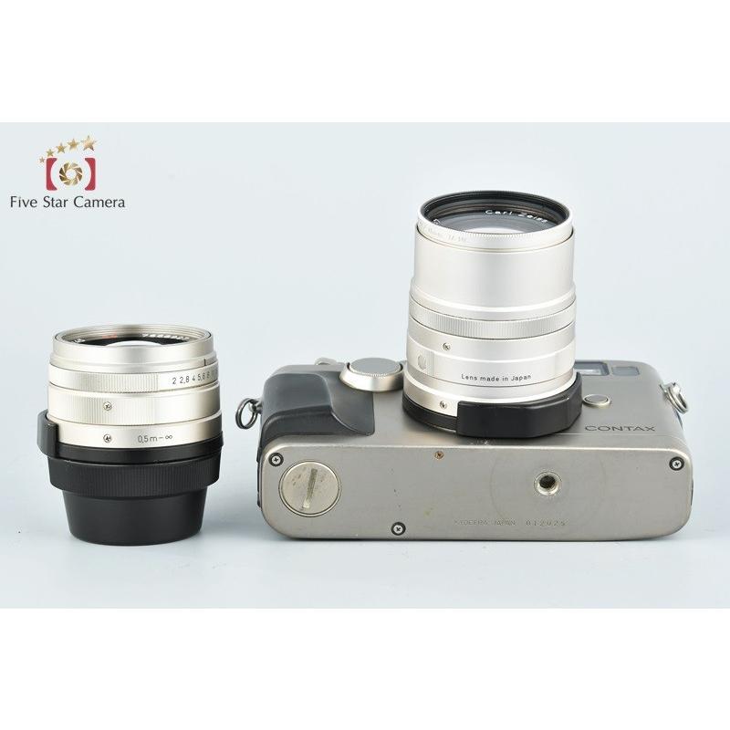 中古】CONTAX コンタックス G2 + Carl Zeiss Sonnar 90mm f/2.8 T