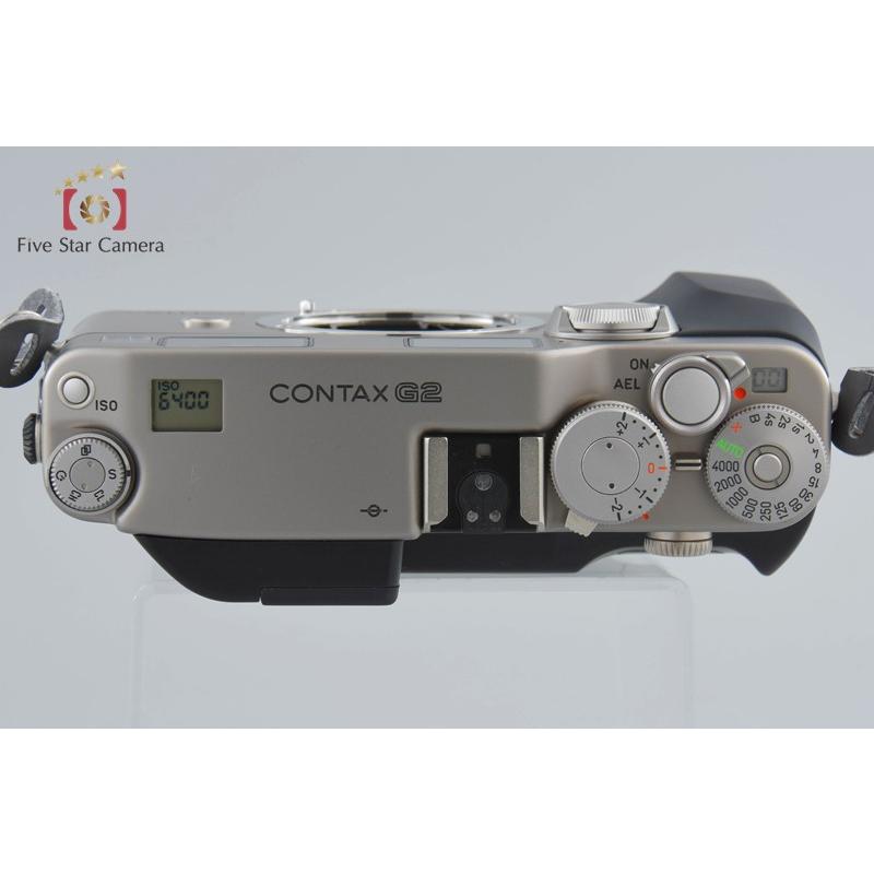 コンタックス CONTAX G2 ボディ+ GD-2データバック 中古】CONTAX コンタックス G2 + GD-2 データバック : 中古