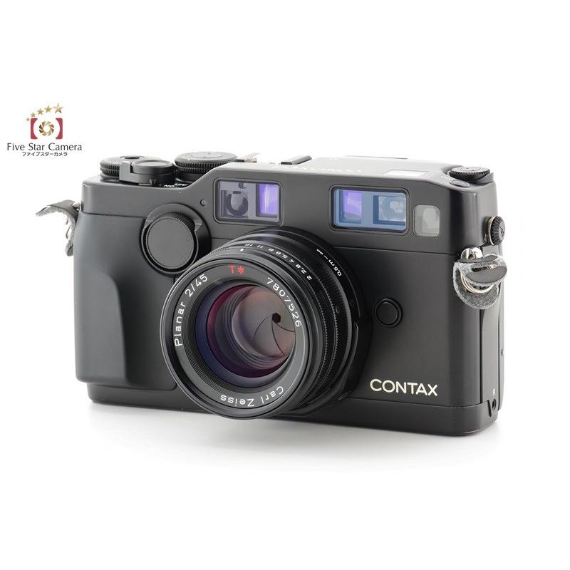 中古】CONTAX コンタックス G2 ブラック 2018年8月オーバーホール済み
