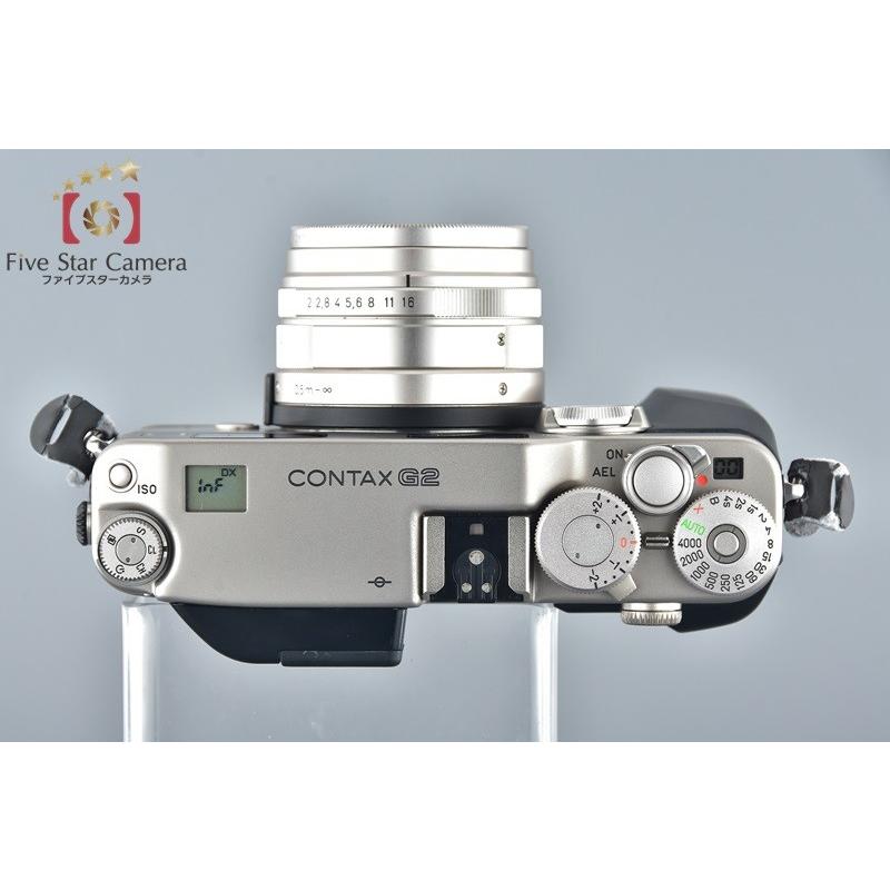 はこぽす対応商品】CONTAX コンタックス G2 45mm T* f Carl Planar Zeiss TLA200フラッシュ フィルムカメラ 