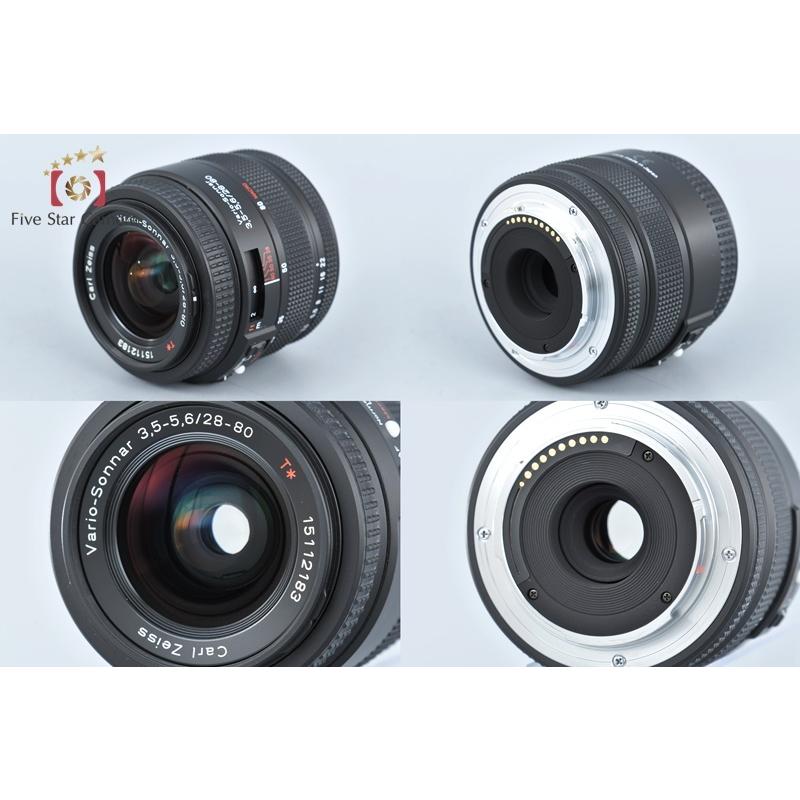 【中古】(コンタックス) CONTAX バリオゾナー 28-80/3.5-5.6(N) CONTAX Carl Zeiss Vario-Sonnar 28-80mm F3.5-5.6 T* Nマウント