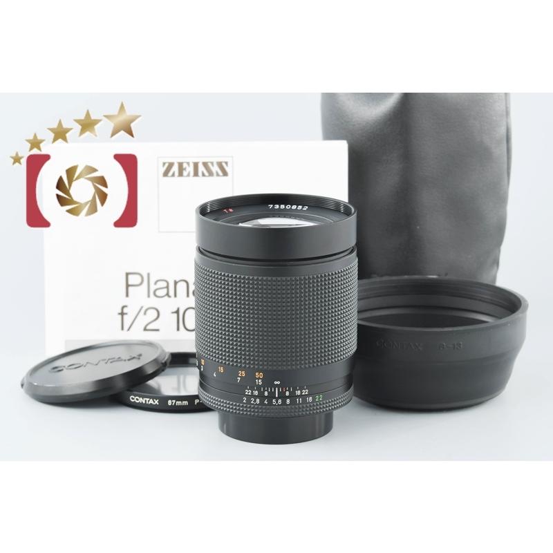 中古】CONTAX コンタックス Carl Zeiss Planar 100mm f/2 T* MMJ  