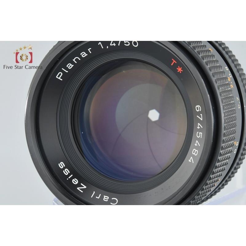 【中古】CONTAX コンタックス Carl Zeiss Planar 50mm f/1.4 T* AEJ｜five-star-camera｜05