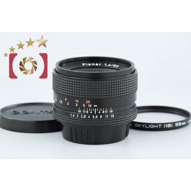 中古】CONTAX コンタックス Carl Zeiss Planar 50mm f/1.4 T* AEJ