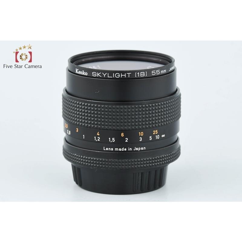 中古】CONTAX コンタックス Carl Zeiss Planar 50mm f/1.4 T* AEJ
