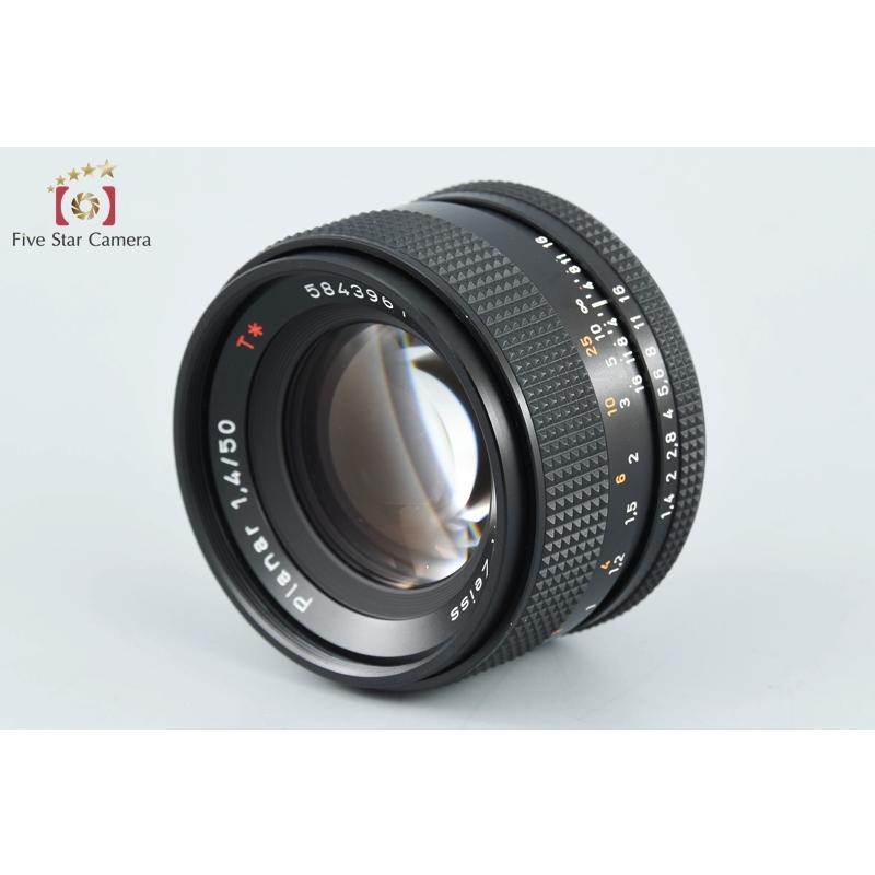 中古】CONTAX コンタックス Carl Zeiss Planar 50mm f/1.4 T* AEJ