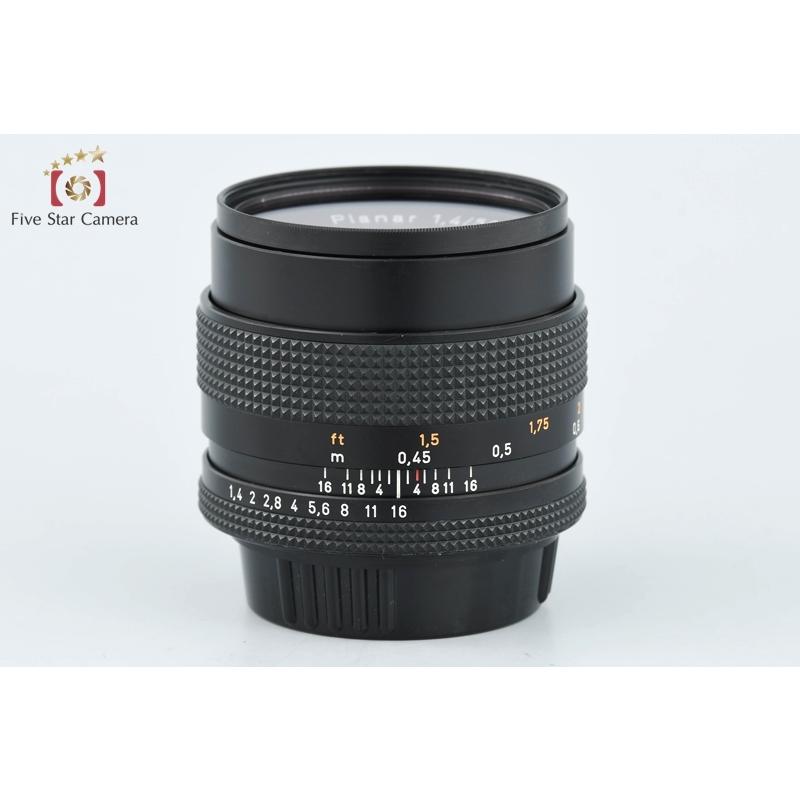 中古】CONTAX コンタックス Carl Zeiss Planar 50mm f/1.4 T* AEJ