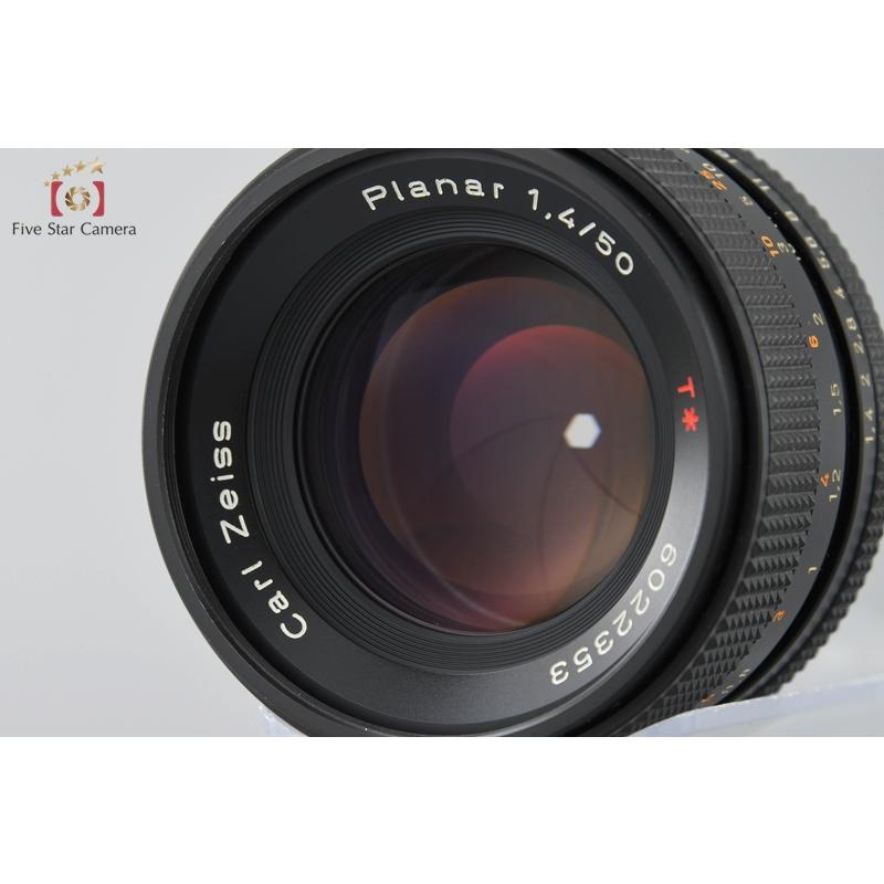中古】CONTAX コンタックス Carl Zeiss Planar 50mm f/1.4 T* AEJ
