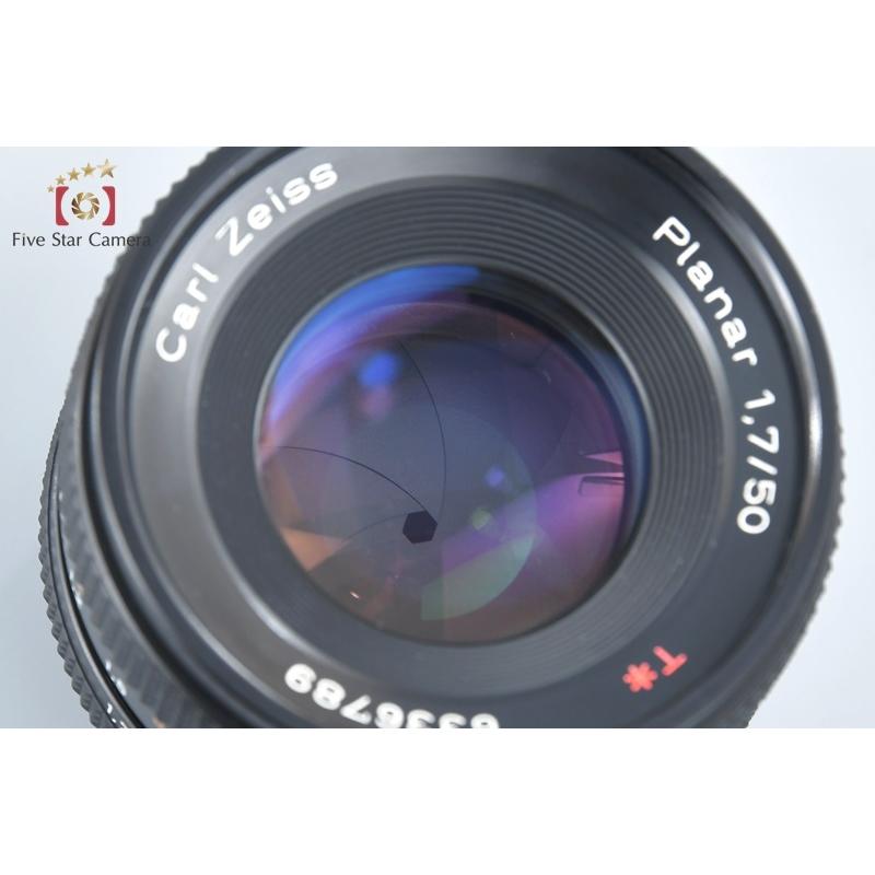 CONTAX - 【中古】(コンタックス) CONTAX Planar T*50/1.7 AE 中古】CONTAX コンタックス Carl Zeiss Planar 50mm f/1.7 T