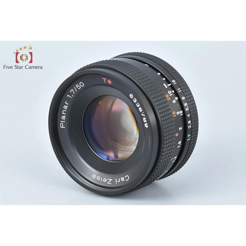 中古】CONTAX コンタックス Carl Zeiss Planar 50mm f/1.7 T* AEJ