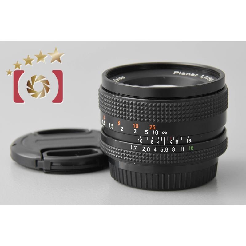CONTAX - 【中古】(コンタックス) CONTAX Planar T* 50/1.7 MMJ 中古】CONTAX コンタックス Carl Zeiss Planar 50mm f/1.7 T