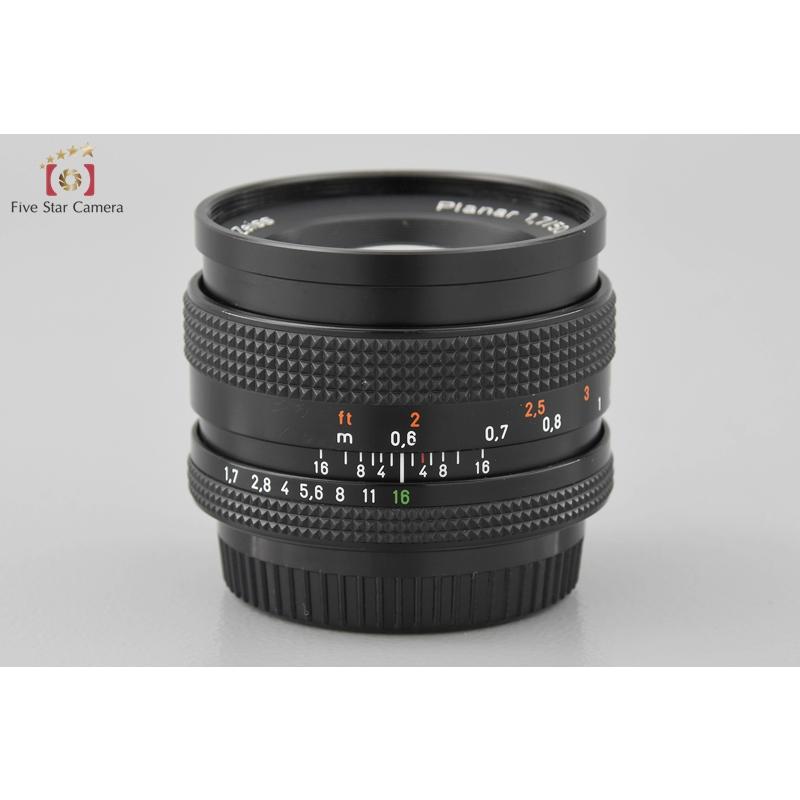 中古】CONTAX コンタックス Carl Zeiss Planar 50mm f/1.7 T