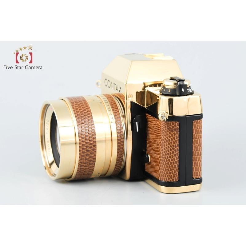 中古】CONTAX コンタックス RTS ゴールド 50周年記念限定モデル 中古】CONTAX コンタックス RTS ゴールド 50周年記念限定モデル