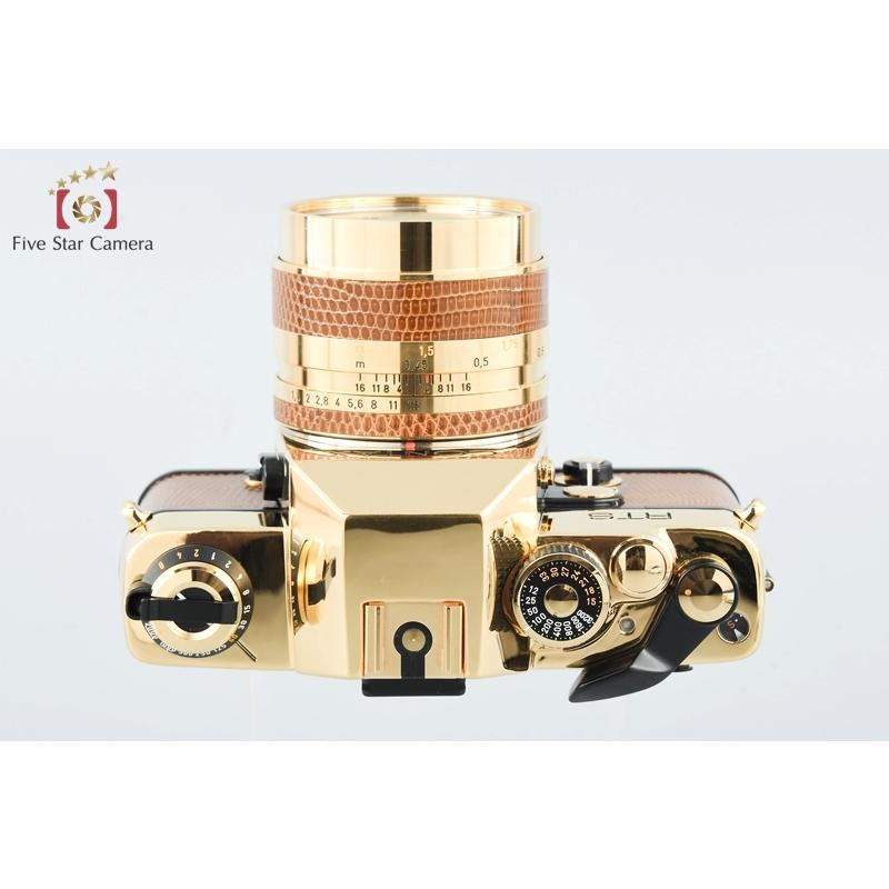 最安 読み方 中古】CONTAX 50周年記念限定モデル ゴールド RTS 最安 読み方 中古】CONTAX 50周年記念限定モデル ゴールド RTS
