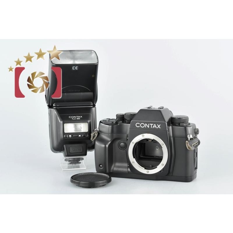 あすつく】 II RX コンタックス 【中古】CONTAX + フラッシュ TLA360 一眼レフカメラ（フィルム） - www.qayarix.com
