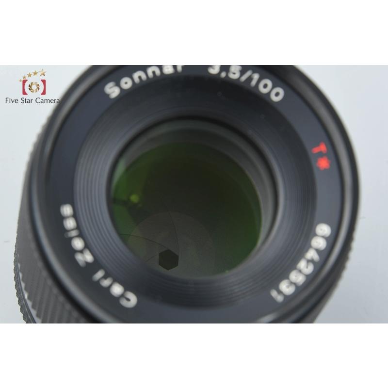 CONTAX - 【中古】(コンタックス) CONTAX ゾナー T*100/3.5 AEJ 中古】CONTAX コンタックス Carl Zeiss Sonnar 100mm f/3.5 T