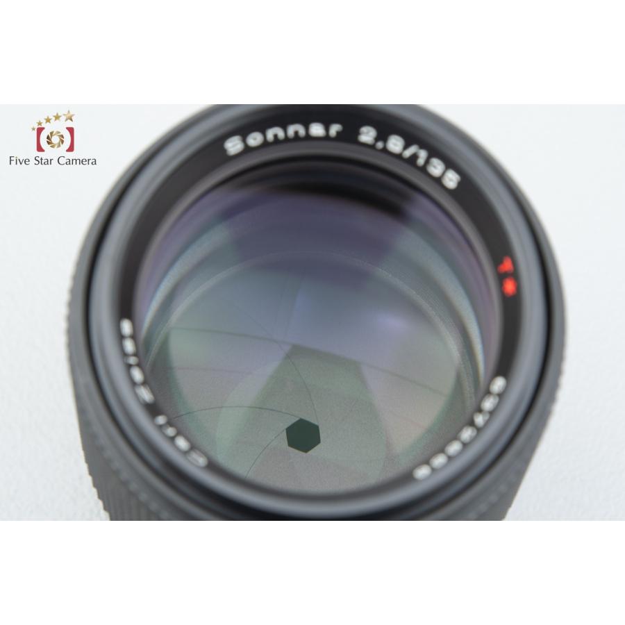 【中古】CONTAX コンタックス Carl Zeiss Sonnar 135mm f/2.8 T* AEJ｜five-star-camera｜02