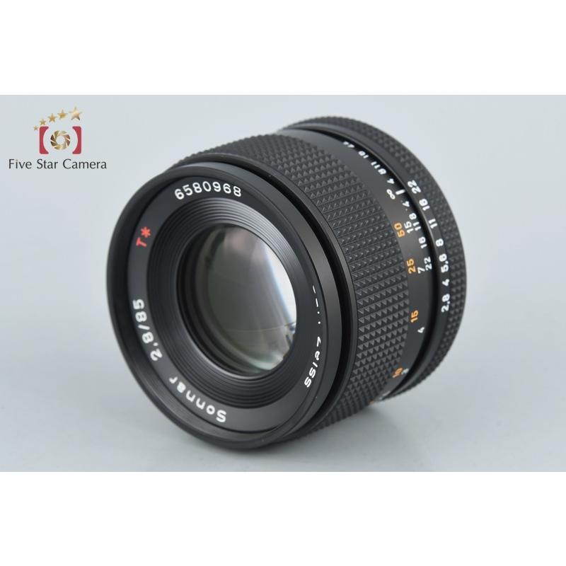 【中古】CONTAX コンタックス Carl Zeiss Sonnar 85mm f/2.8 T* MMJ 中古】CONTAX コンタックス Carl Zeiss Sonnar 85mm f/2.8 T* AEJ