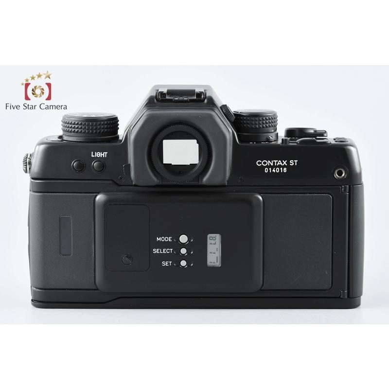 完動美品 コンタックス Contax ST 一眼レフ 動作確認済 2321 CONTAX（コンタックス） 【中古】CONTAX ST フィルム一眼レフカメラ 元