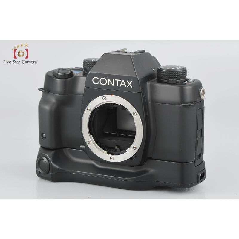 Contax ST ボディ contax p-7 バッテリホルダー 中古】CONTAX コンタックス ST + P-7 バッテリーホルダー : 中古