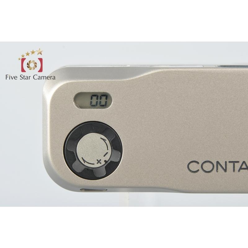 Contax コンタックスT2コンパクトフィルムカメラ現状品 中古】CONTAX コンタックス T2 Platin プラチナ コンパクト