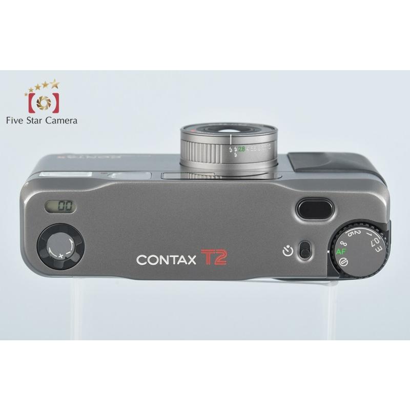中古】CONTAX コンタックス T2 チタンブラック コンパクト