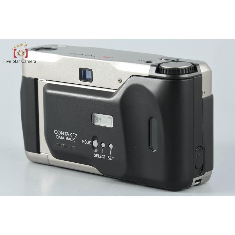 中古】CONTAX コンタックス T2 D データバック付属 コンパクトフィルム