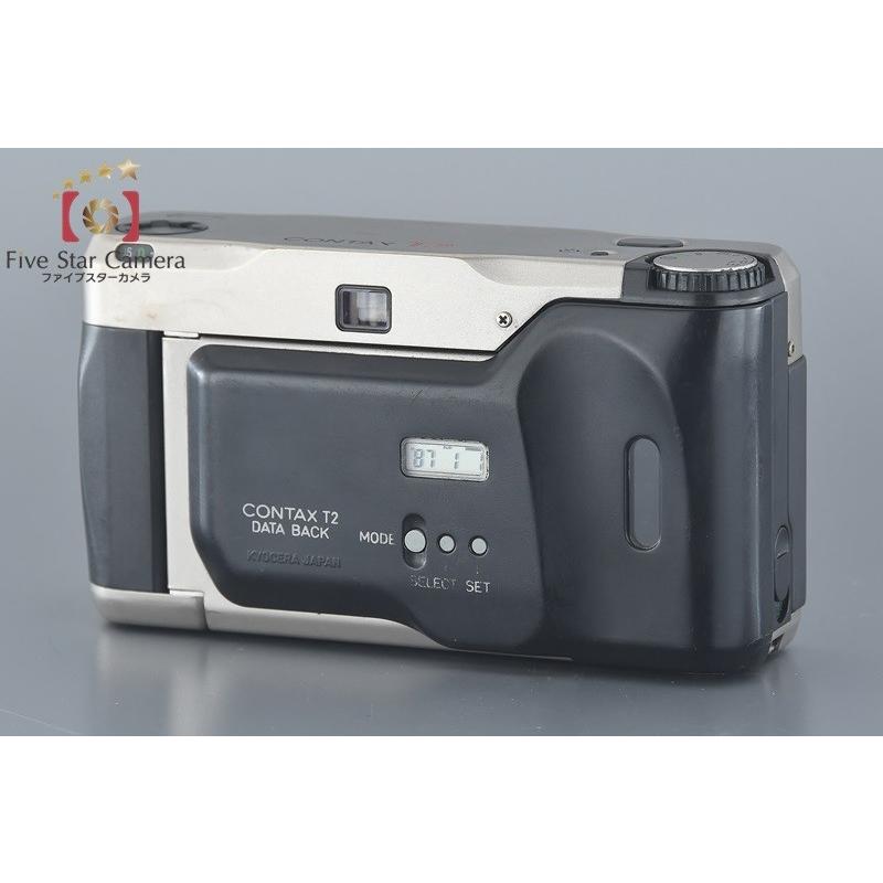 中古】CONTAX コンタックス T2 データバック コンパクトフィルムカメラ
