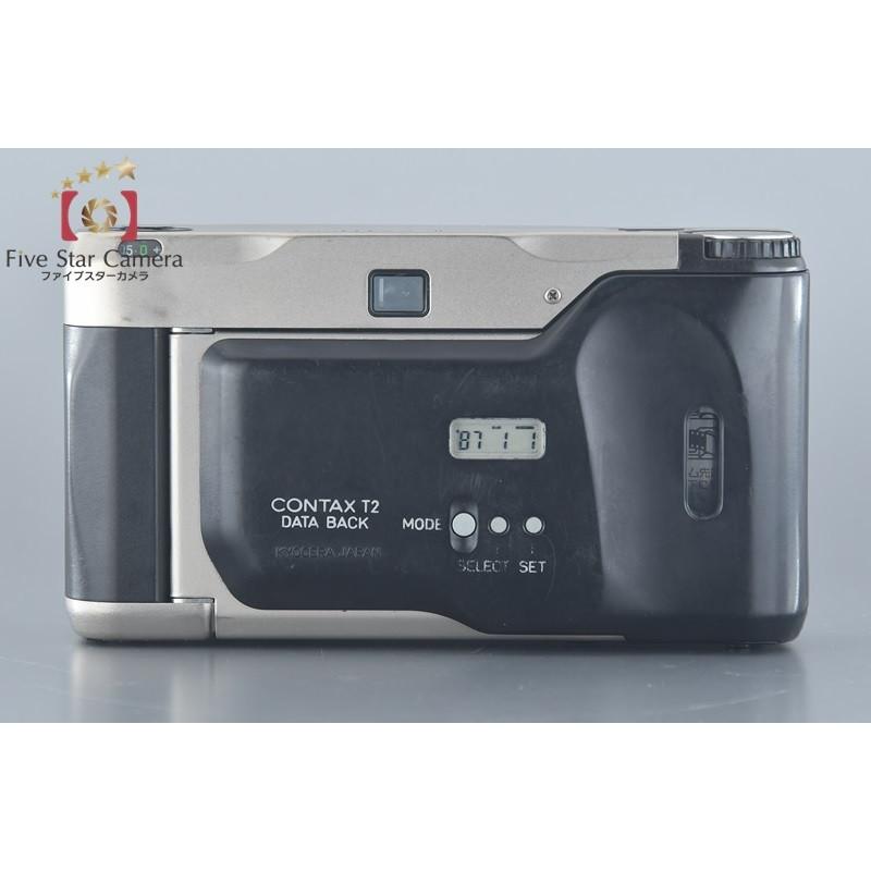 中古】CONTAX コンタックス T2 データバック コンパクトフィルムカメラ