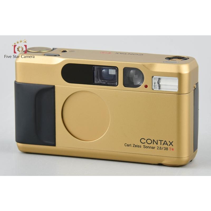 中古】CONTAX コンタックス T2 ゴールド コンパクトフィルムカメラ