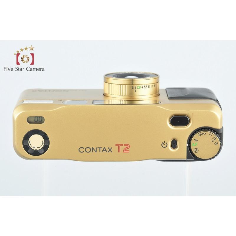 中古】CONTAX コンタックス T2 ゴールド コンパクトフィルム 中古】CONTAX コンタックス T2 ゴールド コンパクトフィルム