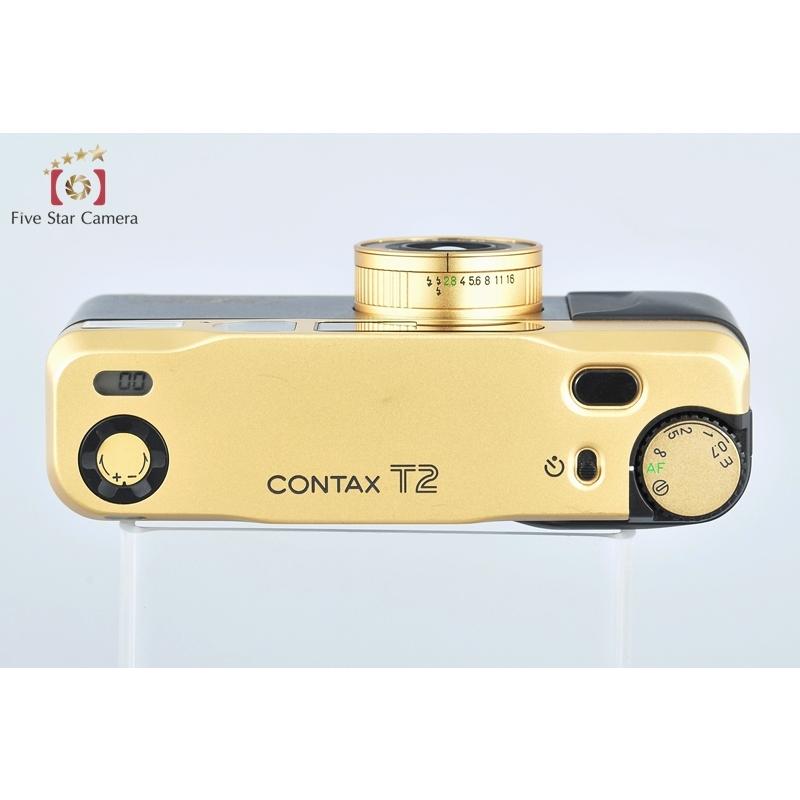 中古】CONTAX コンタックス T2 ゴールド 60周年記念モデル : 中古