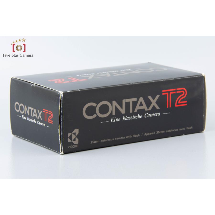 開封未使用品】CONTAX コンタックス T2 ゴールド コンパクト 開封未使用品】CONTAX コンタックス T2 ゴールド コンパクト
