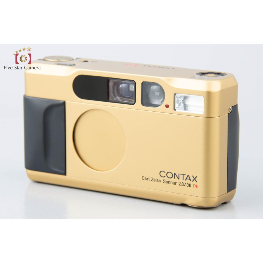 開封未使用品】CONTAX コンタックス T2 ゴールド コンパクト 開封未使用品】CONTAX コンタックス T2 ゴールド コンパクト