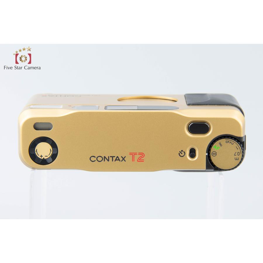 開封未使用品】CONTAX コンタックス T2 ゴールド コンパクト 開封未使用品】CONTAX コンタックス T2 ゴールド コンパクト