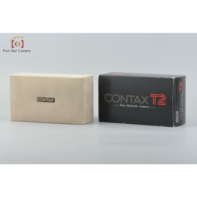 中古】CONTAX コンタックス T2 Limited ブラック コンパクト 中古】CONTAX コンタックス T2 Limited ブラック コンパクト